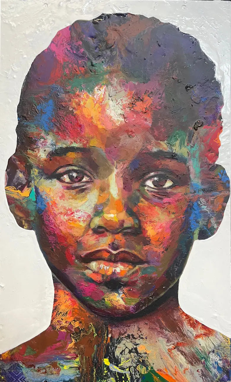 Angela - JG Contemporary Matt Small Original Art