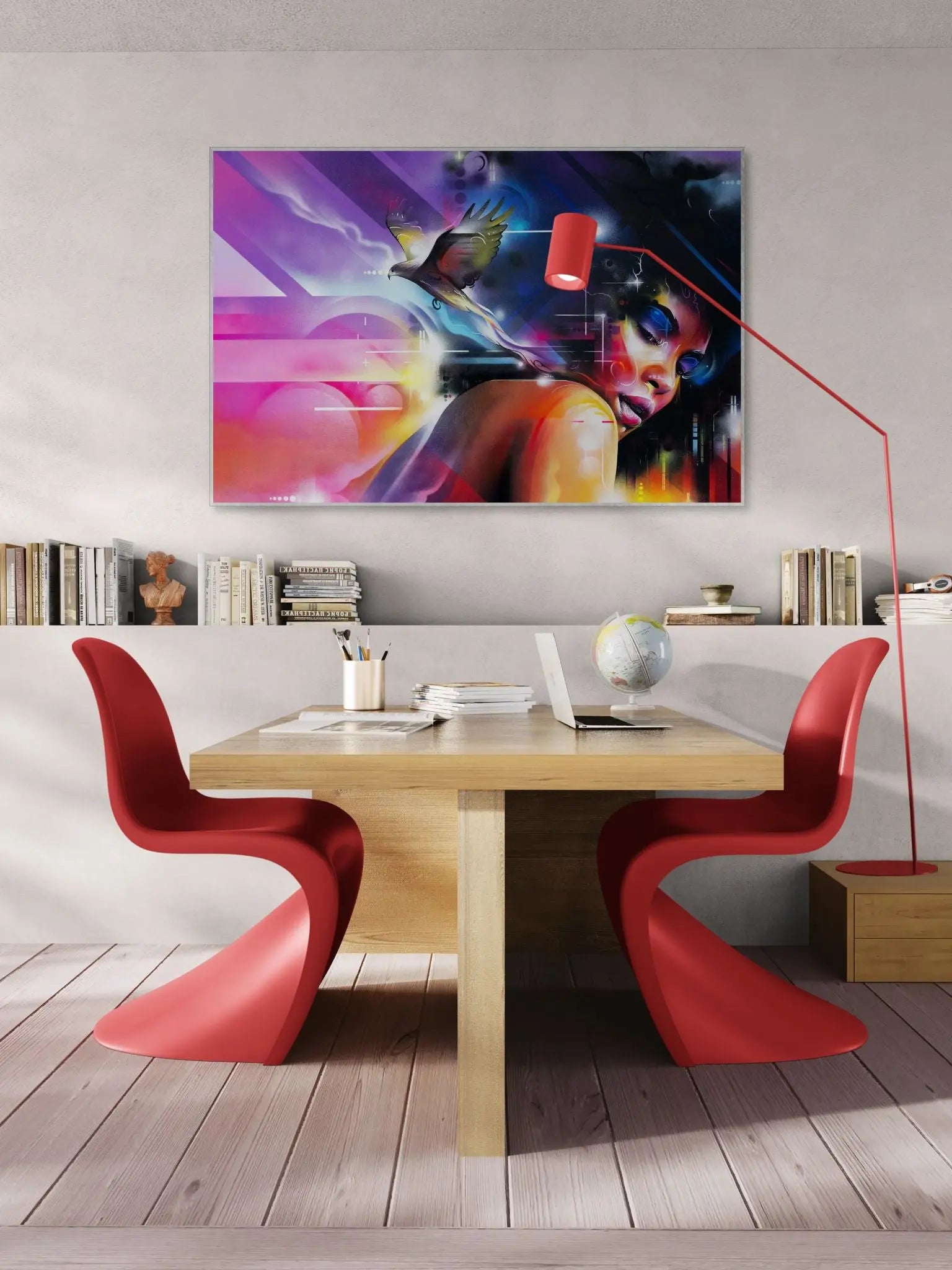 Flying High - JG Contemporary Mr Cenz Original painting