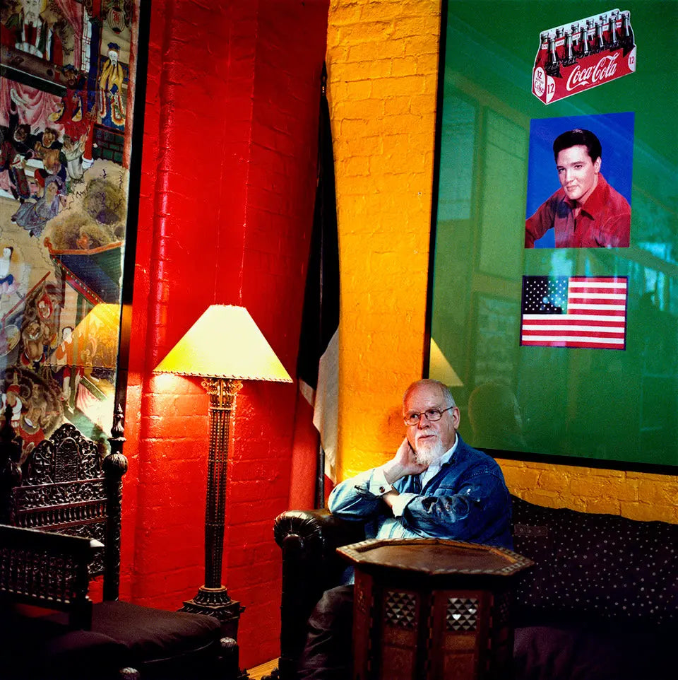 Peter Blake In the Studio in Hammersmith - JG Contemporary Kevin Davies Print