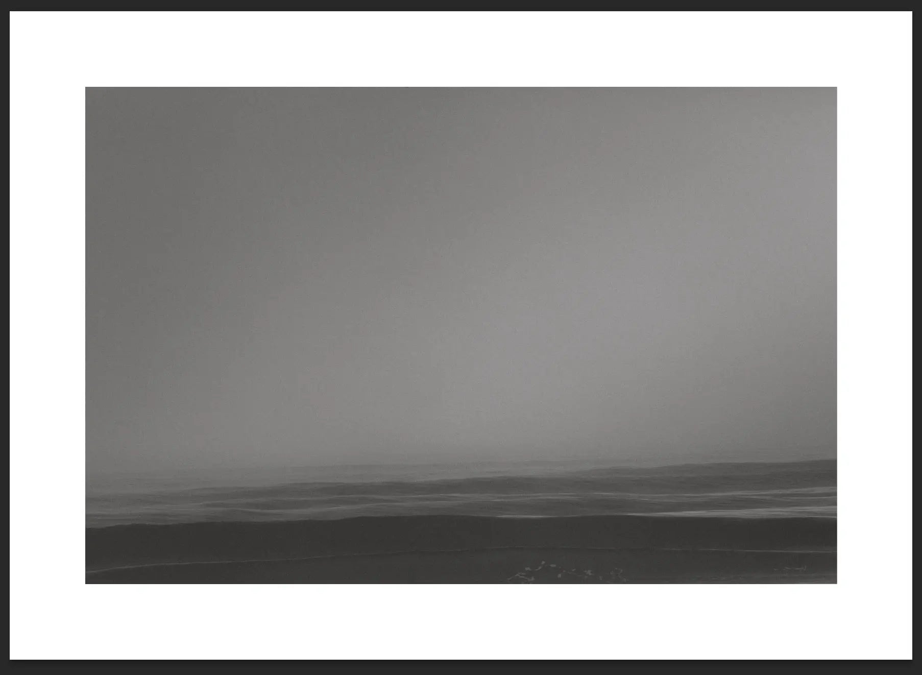 Approaching Silence - JG Contemporary Rene DuPont Photography print