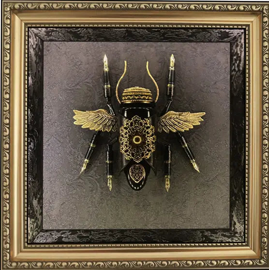 INDIAN INK BEETLE by Snug One - JG Contemporary Snug One Print