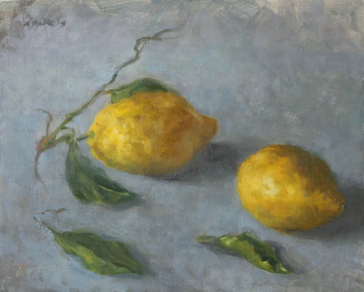 Amalfi Lemons - JG Contemporary Anna Paik Original painting