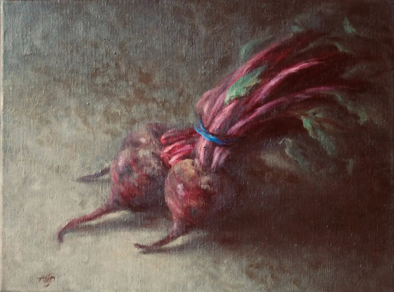 Beetroot Bunch - JG Contemporary Anna Paik Original painting