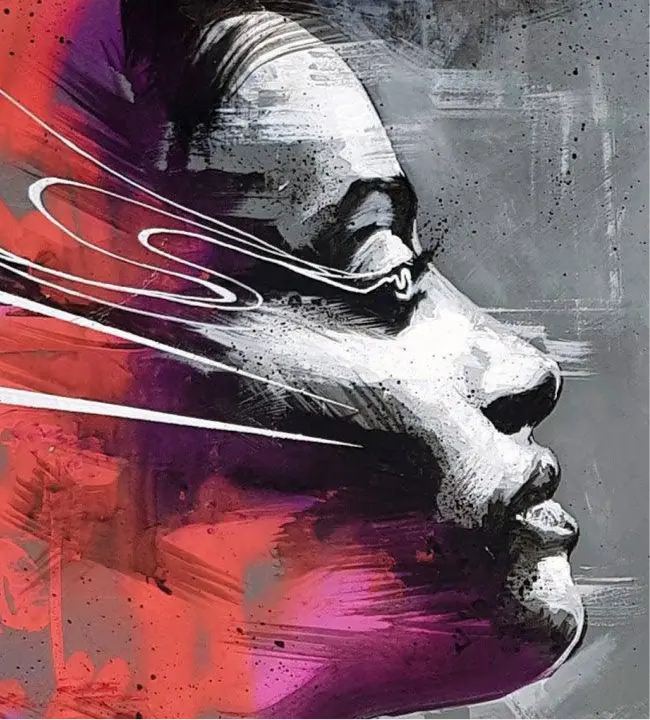 A Collision Of Crazy Composure - JG Contemporary  Danny O'Connor Original Art