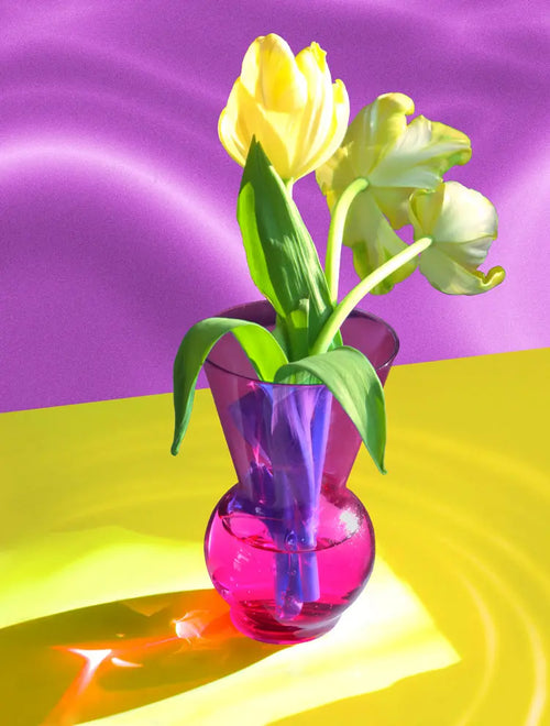 Sunshine Tulips - JG Contemporary  Barbara Mullarney Wright Original Art