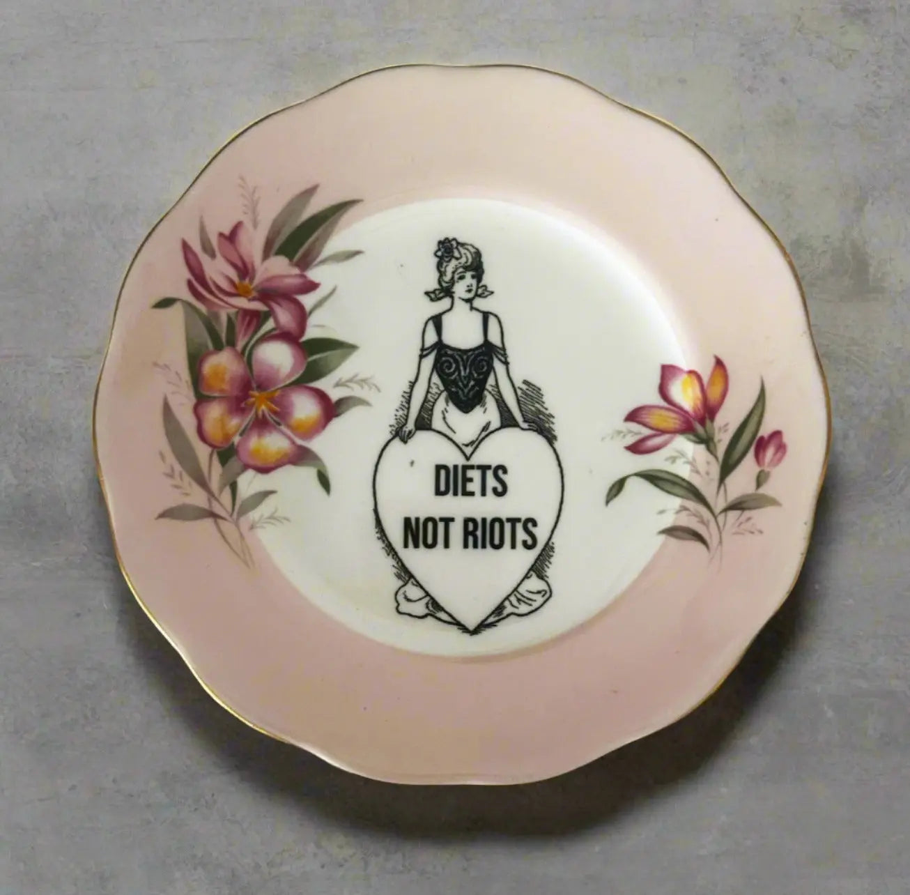 Diets not Riots - JG Contemporary  Carrie Reichardt Original Art