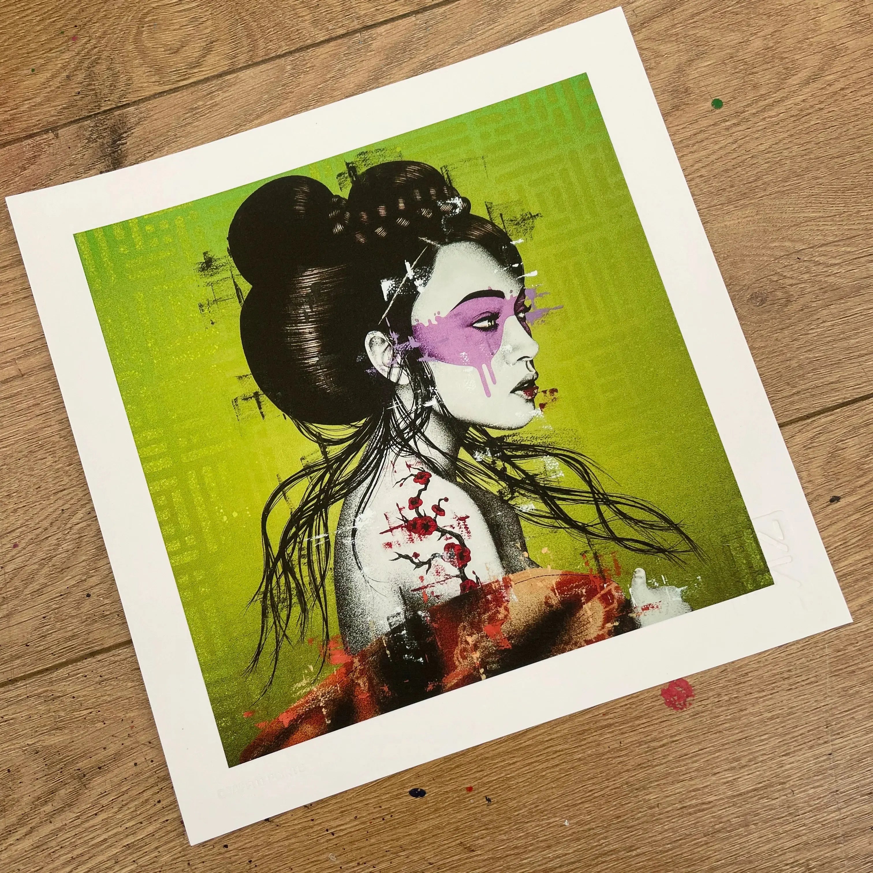 Okurimono - JG Contemporary  Fin DAC Print