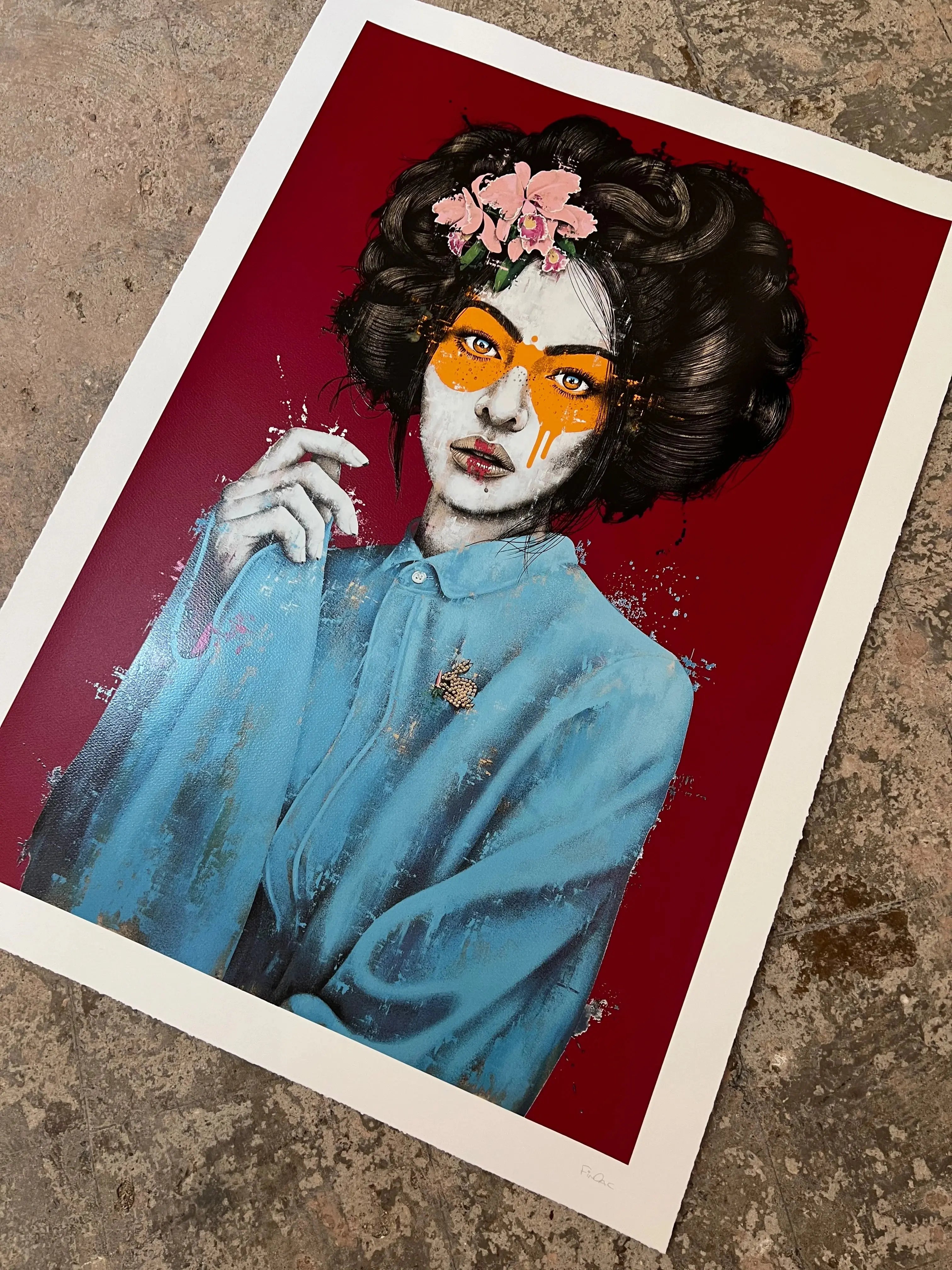 MOSSIAE - JG Contemporary  Fin DAC Print