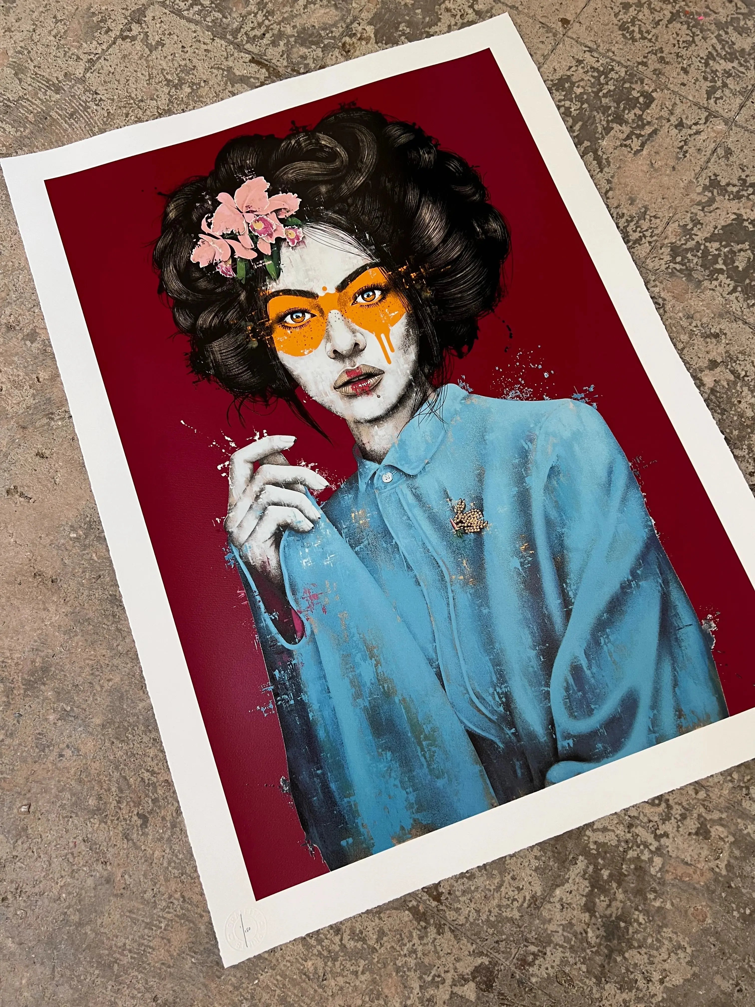 MOSSIAE - JG Contemporary  Fin DAC Print