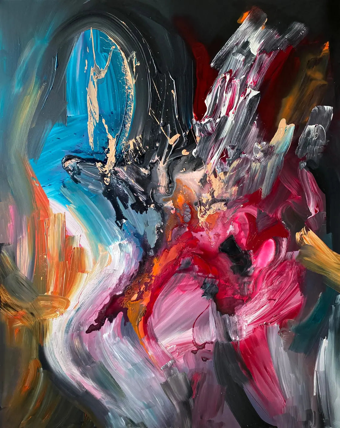 IO - JG Contemporary  Jake Andrew Original Art