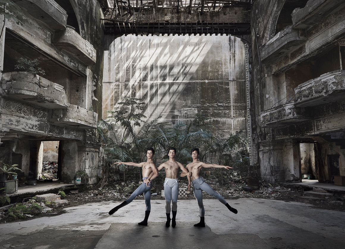 MARCOS, CESAR & ANGEL Identical triplets, Ballet Nacional de Cuba