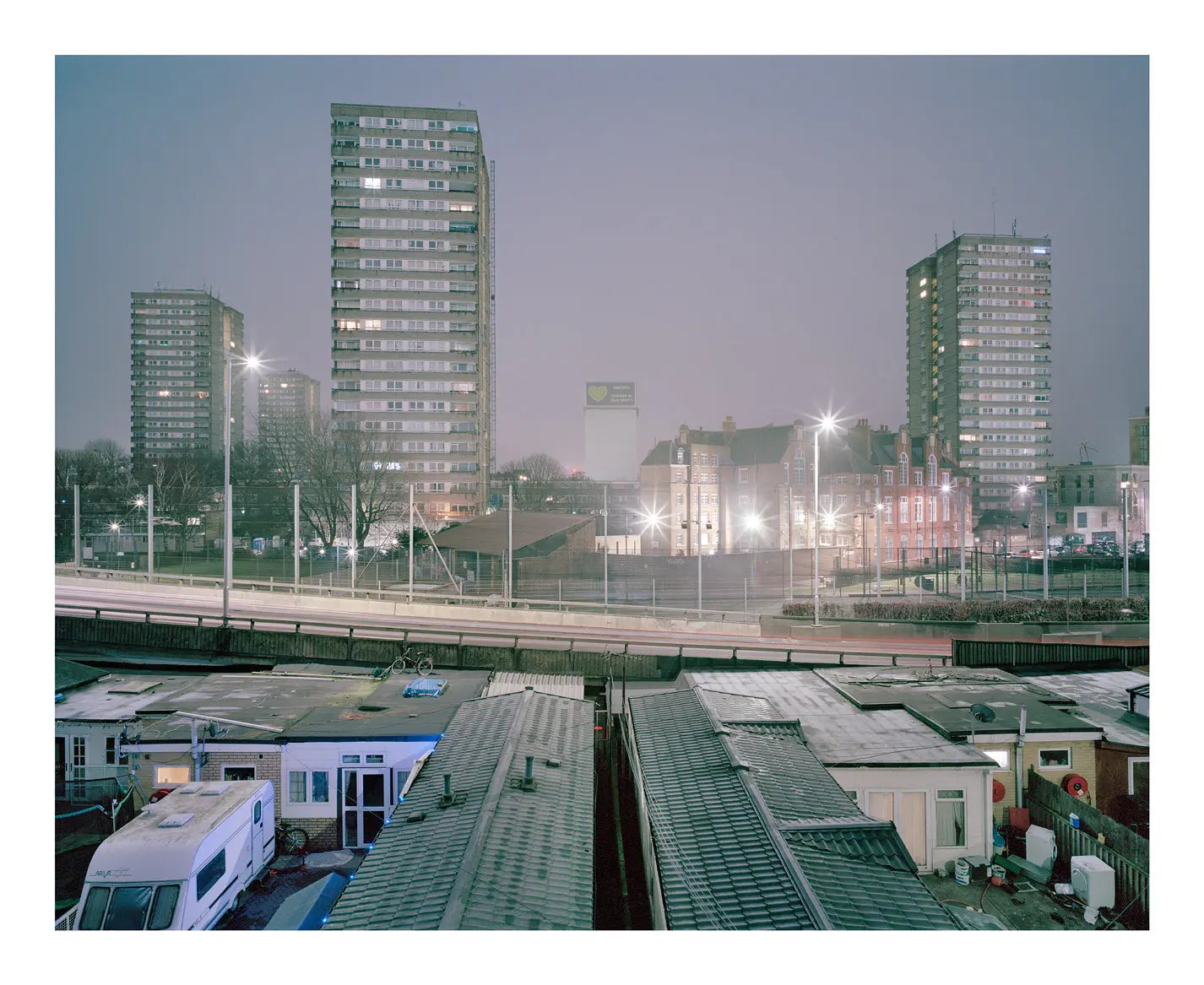 Latimer Road (Walking the Westway) - JG Contemporary  Andrew Meredith Photography print