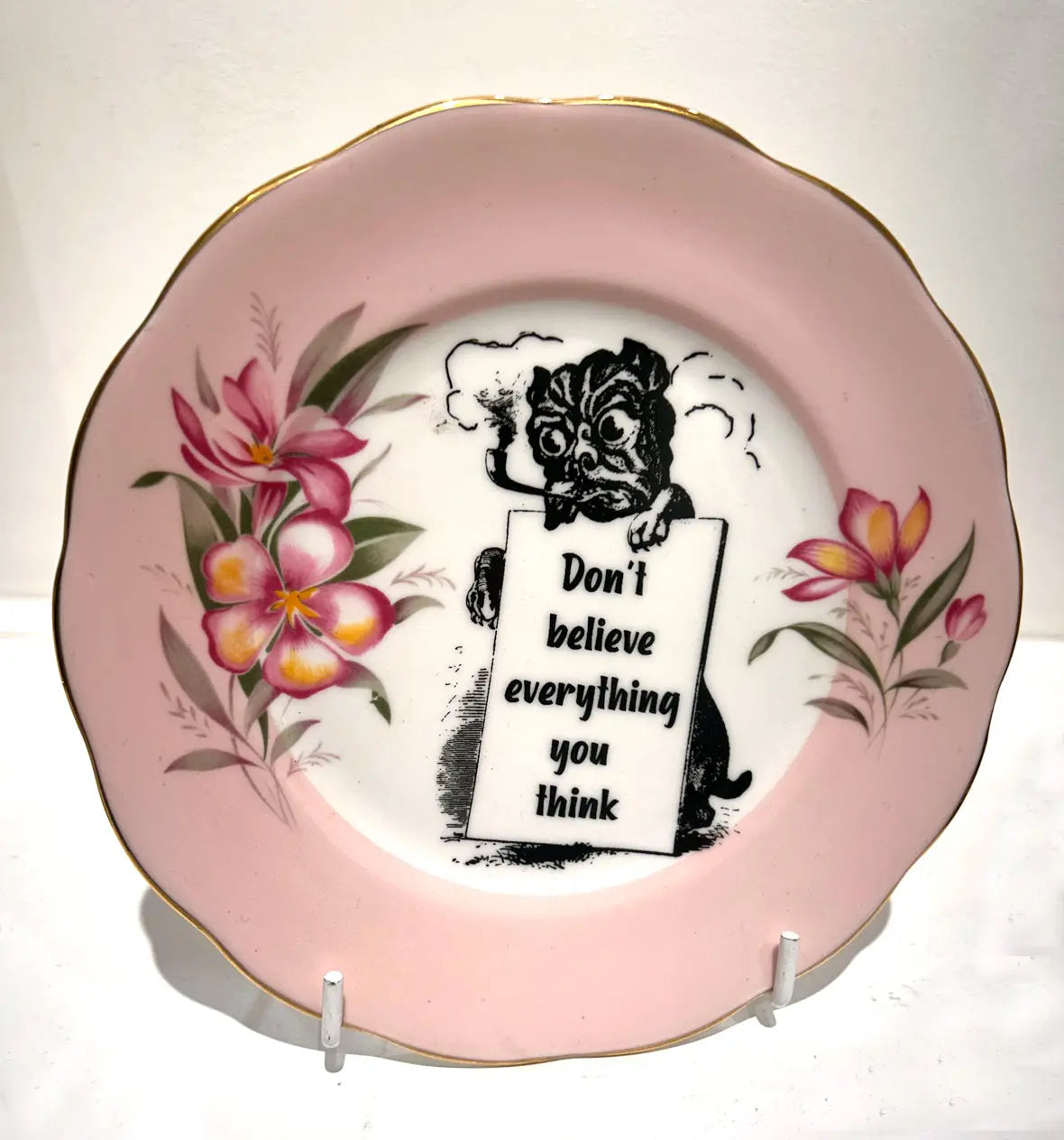Don't Believe Everything You Think - JG Contemporary  Carrie Reichardt Original Art