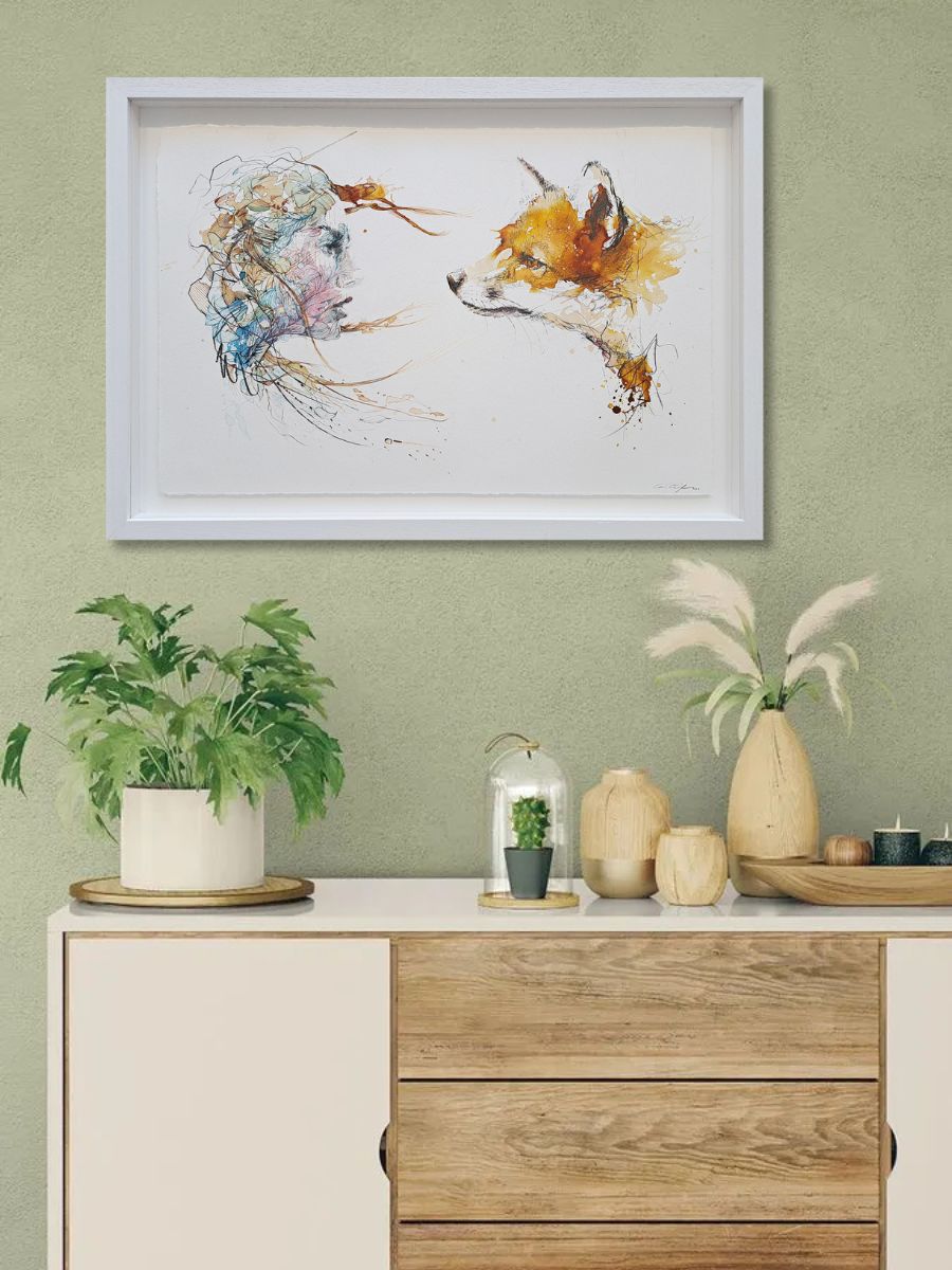 Flora and the Curious Fox