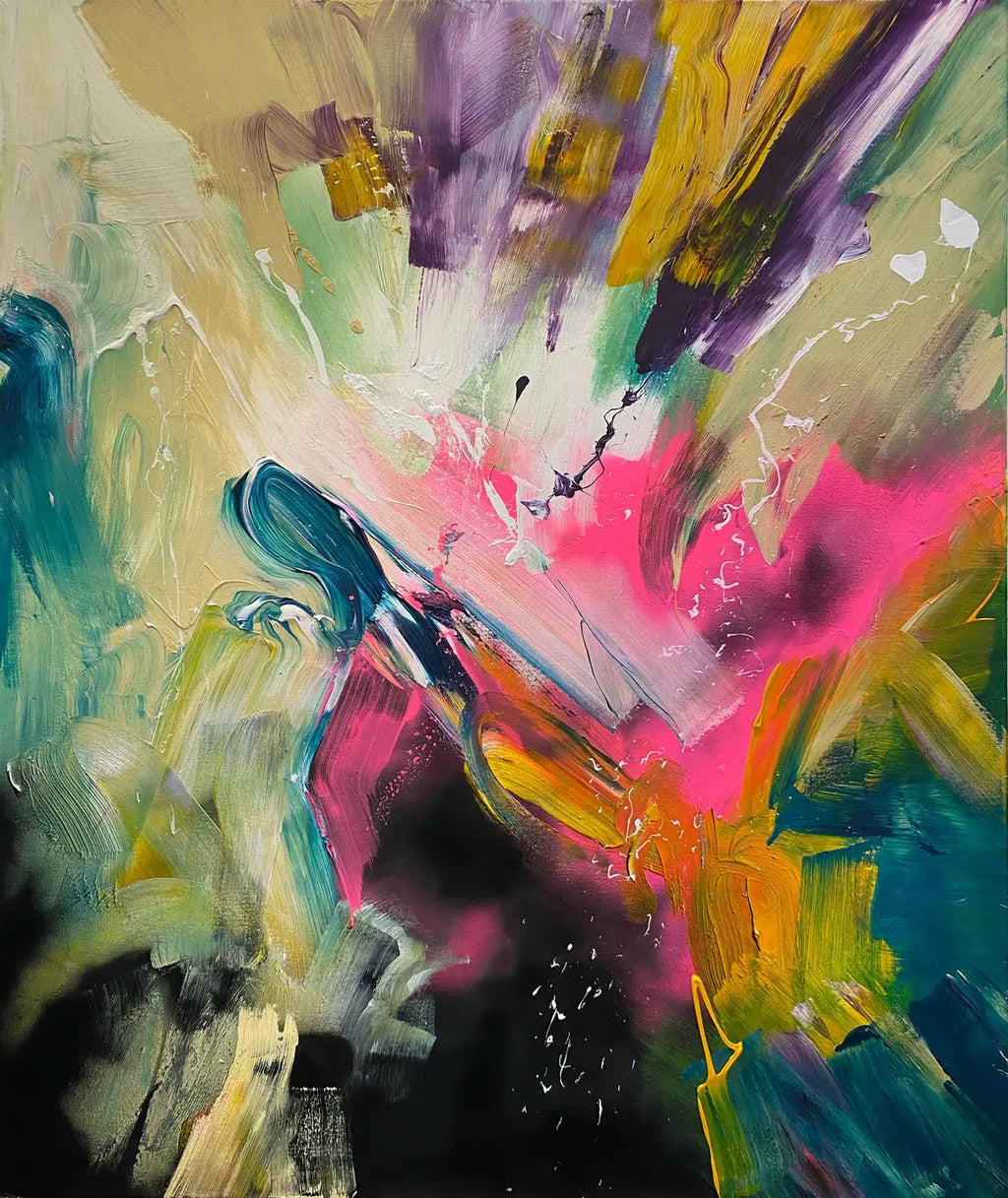 When We're Alone - JG Contemporary  Jake Andrew Original Art