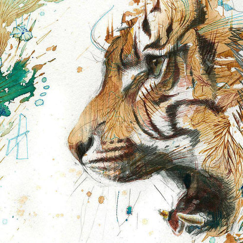 Carne Griffiths - The Tiger Encounter - JG Contemporary 