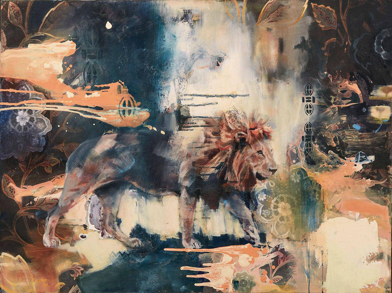 Davina Bosanquet - King of the Jungle - JG Contemporary 